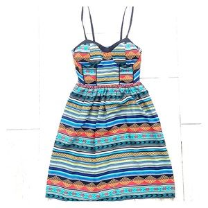 Exhilaration tribal print sundress